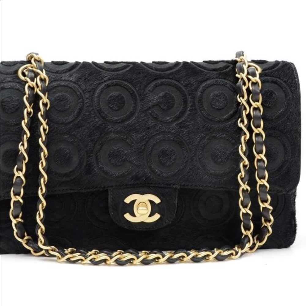 LIMITED EDITION CHANEL PONY HAIR COCO CLASSIC FLAP